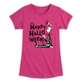 thumbnail image 1 of Dr. Seuss - Happy Halloween Skeleton Cat - Toddler And Youth Girls Short Sleeve Graphic T-Shirt, 1 of 6