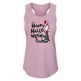 thumbnail image 1 of Dr. Seuss - Happy Halloween Skeleton Cat - Women's Racerback Tank Top, 1 of 6