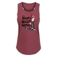 thumbnail image 1 of Dr. Seuss - Happy Halloween Skeleton Cat - Women's Racerback Tank Top, 1 of 6
