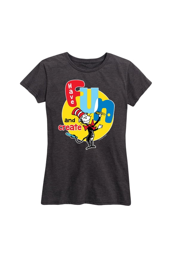 - Have Fun And Create - Women's Short Sleeve Graphic T-Shirt