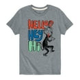 thumbnail image 1 of Dr. Seuss - Hello Hey Hi - Toddler And Youth Short Sleeve Graphic T-Shirt, 1 of 6