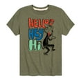thumbnail image 1 of Dr. Seuss - Hello Hey Hi - Toddler And Youth Short Sleeve Graphic T-Shirt, 1 of 6
