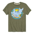 thumbnail image 1 of Dr. Seuss - Horton Draws A Who - Toddler And Youth Short Sleeve Graphic T-Shirt, 1 of 6