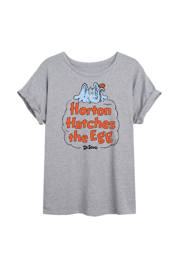 - Horton Hatches the Egg - Cloud - Easter - Juniors Ideal Flowy Muscle T-Shirt
