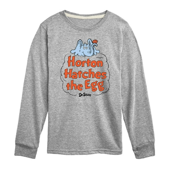 Dr. Seuss - Horton Hatches the Egg - Cloud - Easter - Toddler And Youth Long Sleeve Graphic T-Shirt