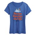 thumbnail image 1 of Dr. Seuss - Horton Hatches the Egg - Cloud - Easter - Women's Short Sleeve Graphic T-Shirt, 1 of 5