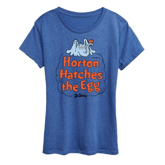 Dr. Seuss - Horton Hatches the Egg - Cloud - Easter - Women's Short Sleeve Graphic T-Shirt