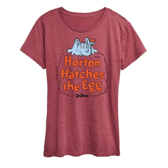 Dr. Seuss - Horton Hatches the Egg - Cloud - Easter - Women's Short Sleeve Graphic T-Shirt