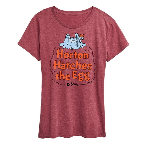 Dr. Seuss - Horton Hatches the Egg - Cloud - Easter - Women's Short Sleeve Graphic T-Shirt