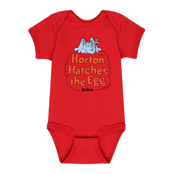 Dr. Seuss - Horton Hatches the Egg - Cloud - Infant Baby One Piece