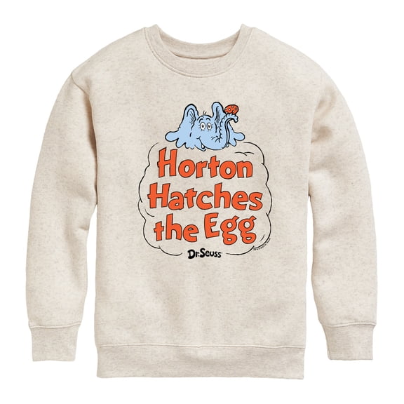 Dr. Seuss - Horton Hatches the Egg - Easter - Cloud - Toddler And Youth Crewneck Fleece Sweatshirt