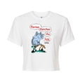 thumbnail image 1 of Dr. Seuss - Horton Hatches the Egg - Horton Sitting on the Egg - Easter - Juniors Cropped Cotton Blend T-Shirt, 1 of 5