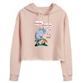 thumbnail image 1 of Dr. Seuss - Horton Hatches the Egg - Horton Sitting on the Egg - Easter - Juniors Cropped Pullover Hoodie, 1 of 5