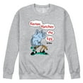 thumbnail image 1 of Dr. Seuss - Horton Hatches the Egg - Horton Sitting on the Egg - Easter - Men's Crew Neck Fleece Pullover, 1 of 5