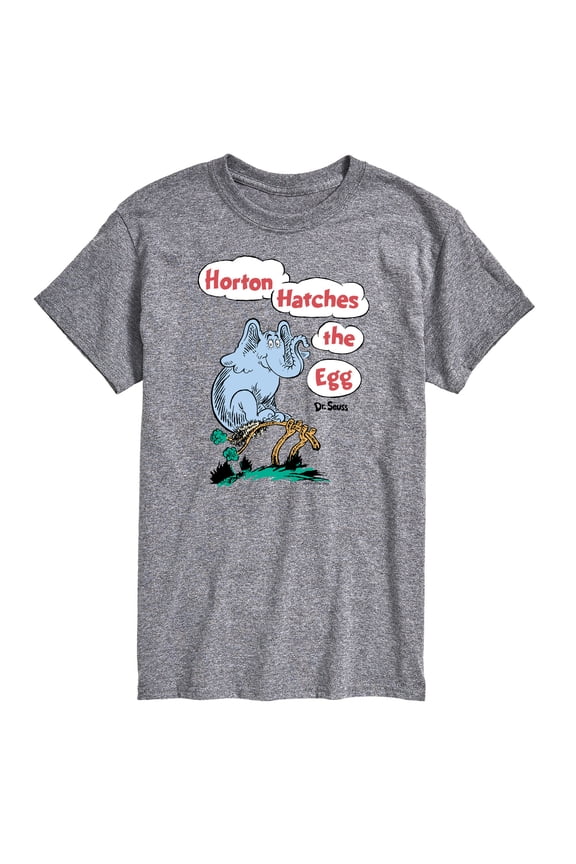 - Horton Hatches the Egg - Horton Sitting on the Egg - Easter - Men's Short Sleeve Graphic T-Shirt