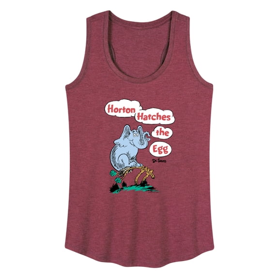 Dr. Seuss - Horton Hatches the Egg - Horton Sitting on the Egg - Easter - Women's Racerback Tank Top