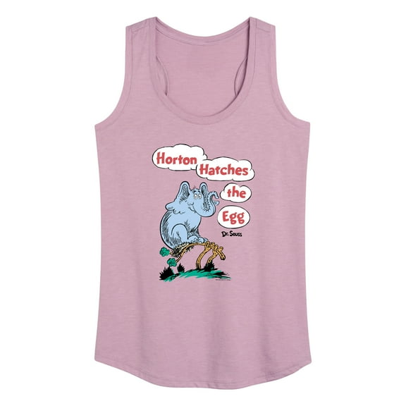 Dr. Seuss - Horton Hatches the Egg - Horton Sitting on the Egg - Easter - Women's Racerback Tank Top