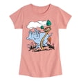 thumbnail image 1 of Dr. Seuss - Horton Hatches the Egg - Trees & Flowers - Toddler And Youth Girls Short Sleeve Graphic T-Shirt, 1 of 5