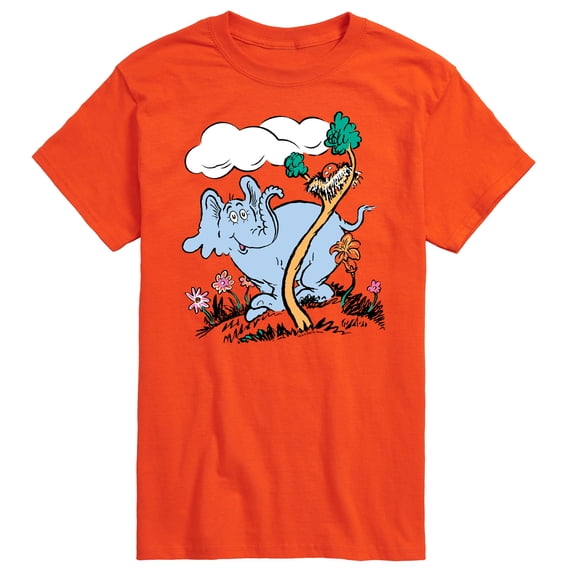 Dr. Seuss - Horton Hatches the Egg - Trees and Flowers - Easter - Men's Short Sleeve Graphic T-Shirt