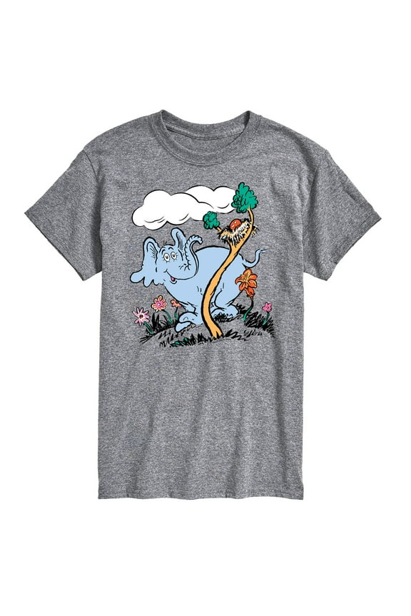 - Horton Hatches the Egg - Trees and Flowers - Easter - Men's Short Sleeve Graphic T-Shirt