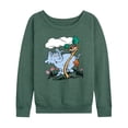 thumbnail image 1 of Dr. Seuss - Horton Hatches the Egg - Trees and Flowers - Easter - Women's Lightweight French Terry Long Sleeve Shirt, 1 of 5
