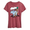thumbnail image 1 of Dr. Seuss - Horton Hatches the Egg - Trees and Flowers - Easter - Women's Short Sleeve Graphic T-Shirt, 1 of 5