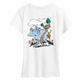 thumbnail image 1 of Dr. Seuss - Horton Hatches the Egg - Trees and Flowers - Easter - Women's Short Sleeve Graphic T-Shirt, 1 of 5