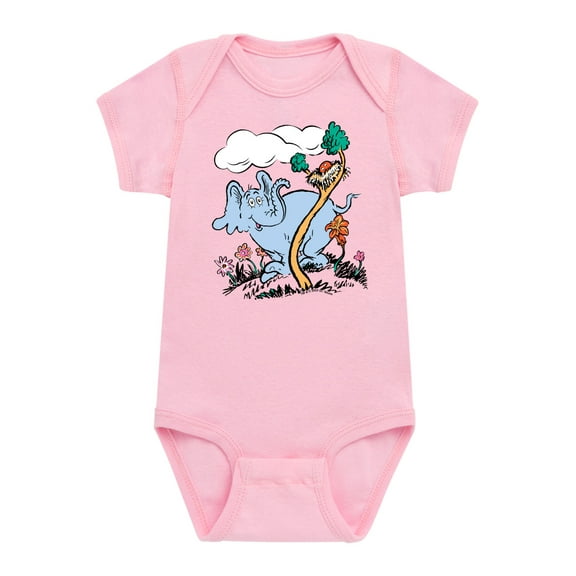 Dr. Seuss - Horton Hatches the Egg - Trees and Flowers - Infant Baby One Piece