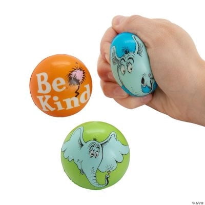 Dr. Seuss™ Horton Hears a Who™ Kindness Stress Balls, Birthday, Toys, 12 Pcs