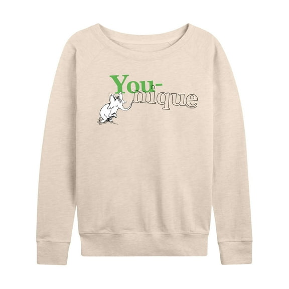 Dr. Seuss - Horton Hears a Who You-nique - Women's Lightweight French Terry Long Sleeve Shirt