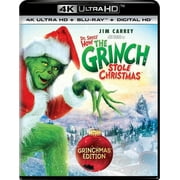 Dr. Seuss How The Grinch Stole Christmas Grinchmas Edition 4K Ultra HD + Blu-ray + Digital HD
