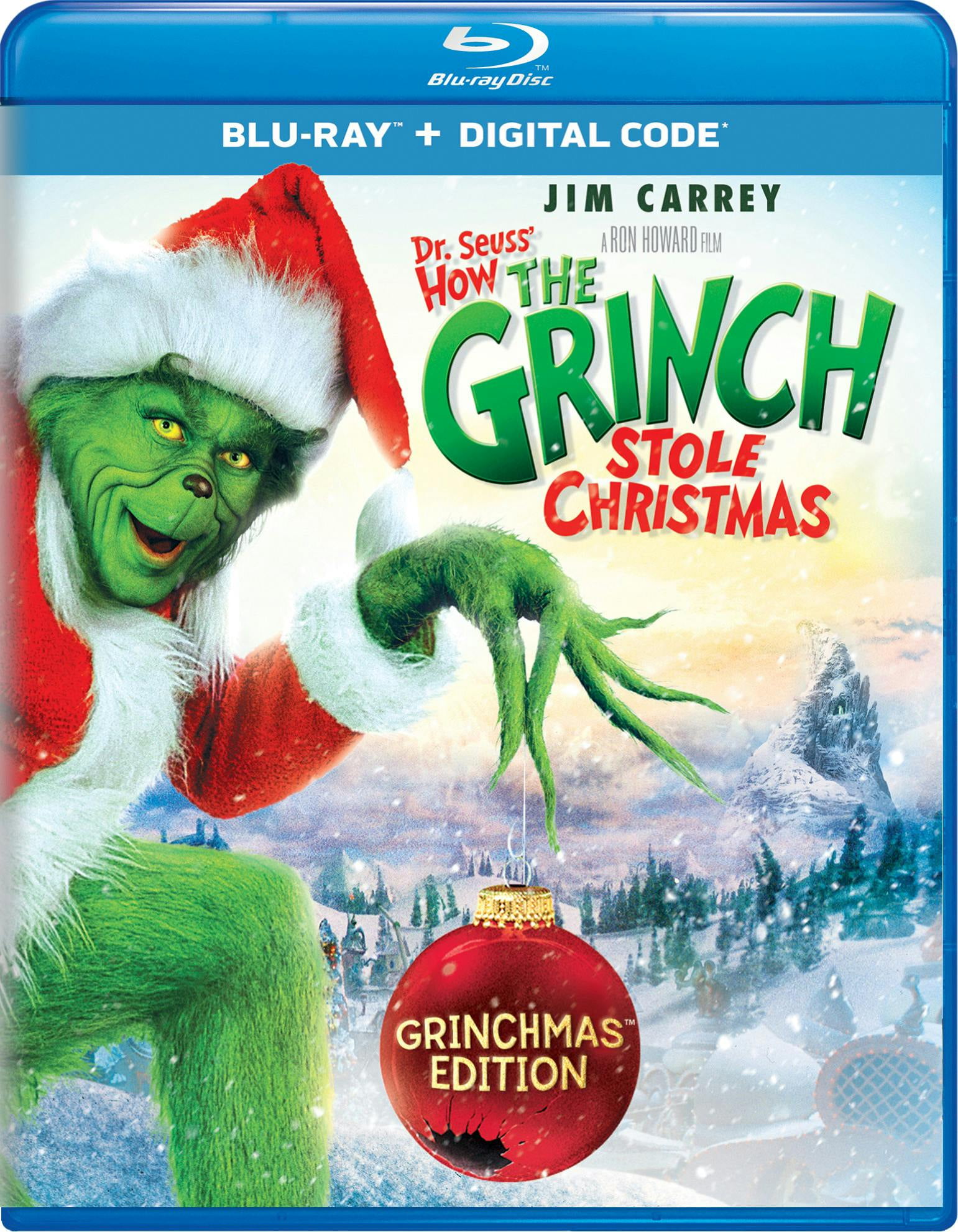 UNIVERSAL STUDIOS Dr. Seuss' How The Grinch Stole Christmas (Grinchmas Edition + Digital) [Blu-ray]