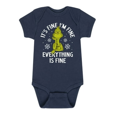 Dr. Seuss - How The Grinch Stole Christmas - Infant Baby One Piece Onesie