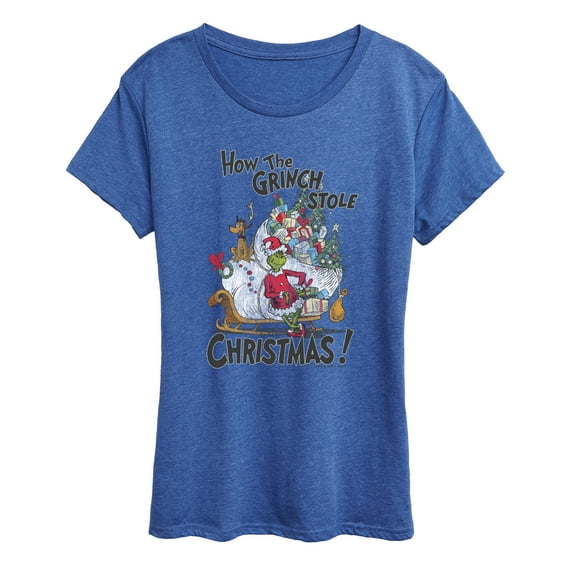 Dr. Seuss - How The Grinch Stole Christmas - Women's Short Sleeve Graphic T-Shirt