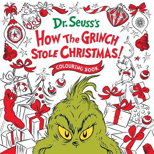 Dr. Seuss How the Grinch Stole Christmas! Colouring Book (Paperback)