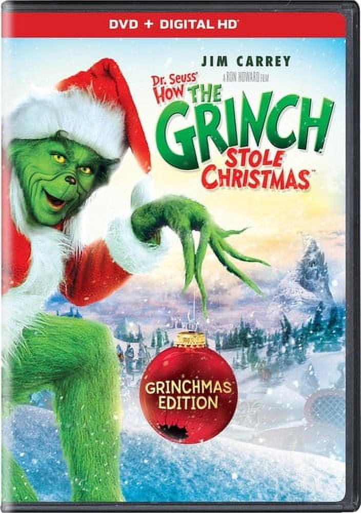 UNIVERSAL STUDIOS Dr. Seuss' How the Grinch Stole Christmas (Grinchmas Edition) (DVD + Digital HD)