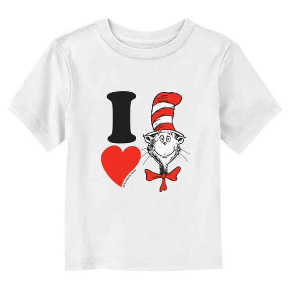 Dr. Seuss I Heart The Cat in the Hat Graphic T-Shirt