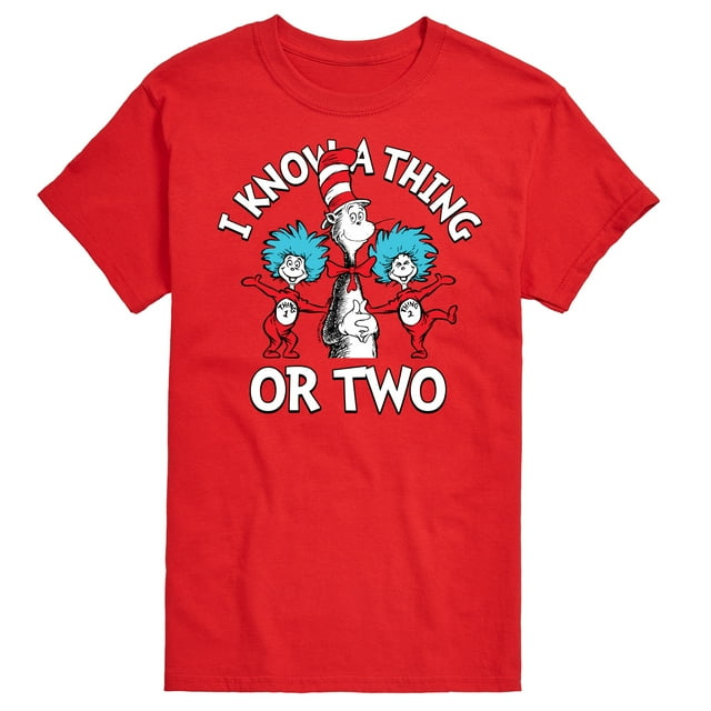 Dr. Seuss - I Know A Thing Or Two - Men's Short Sleeve Graphic T-Shirt
