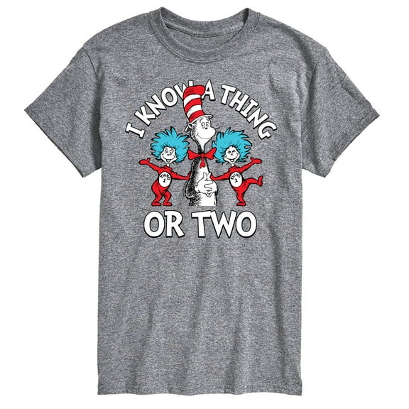 Dr. Seuss - I Know A Thing Or Two - Men's Short Sleeve Graphic T-Shirt