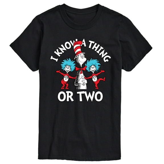 Dr. Seuss - I Know A Thing Or Two - Men's Short Sleeve Graphic T-Shirt