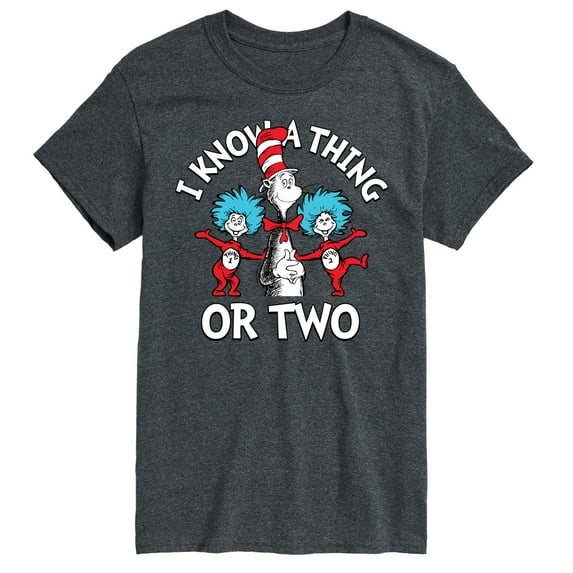 Dr. Seuss - I Know A Thing Or Two - Men's Short Sleeve Graphic T-Shirt