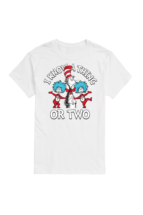 - I Know A Thing Or Two - Men's Short Sleeve Graphic T-Shirt