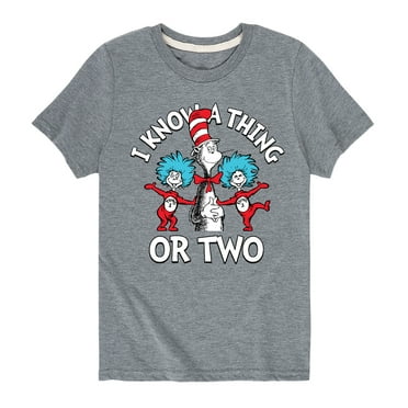 Dr. Seuss - I Know A Thing Or Two - Toddler And Youth Short Sleeve Graphic T-Shirt