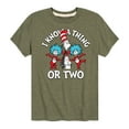 thumbnail image 1 of Dr. Seuss - I Know A Thing Or Two - Toddler And Youth Short Sleeve Graphic T-Shirt, 1 of 6