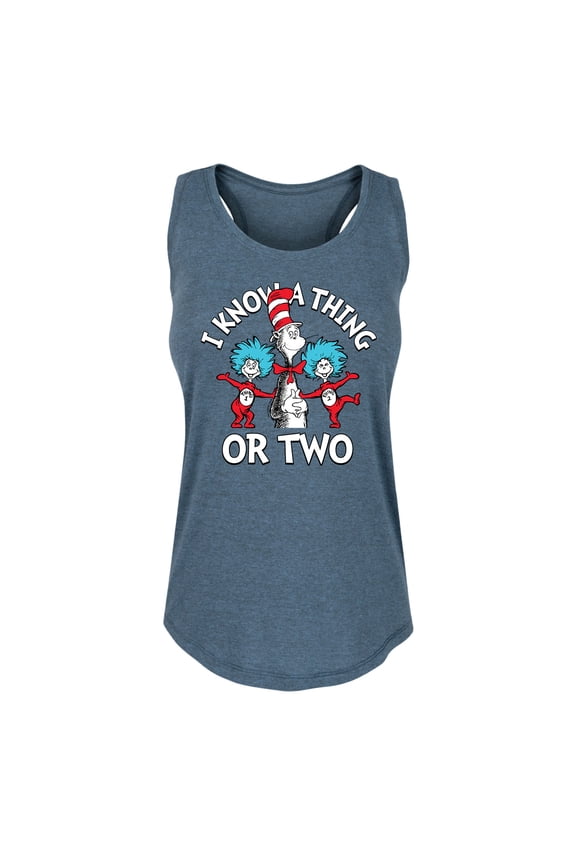 - I Know A Thing Or Two - Women's Racerback Tank Top