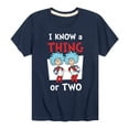 thumbnail image 1 of Dr. Seuss - I Know A Thing Or Two - Youth Short Sleeve Graphic T-Shirt, 1 of 6