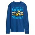 thumbnail image 1 of Dr. Seuss - I'm Off To Great Places - Men's Long Sleeve T-Shirt, 1 of 6