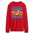 thumbnail image 1 of Dr. Seuss - I'm Off To Great Places - Men's Long Sleeve T-Shirt, 1 of 5