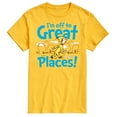 thumbnail image 1 of Dr. Seuss - I'm Off To Great Places - Men's Short Sleeve Graphic T-Shirt, 1 of 6