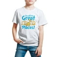thumbnail image 1 of Dr. Seuss - I'm Off To Great Places - Toddler And Youth Short Sleeve Graphic T-Shirt, 1 of 6